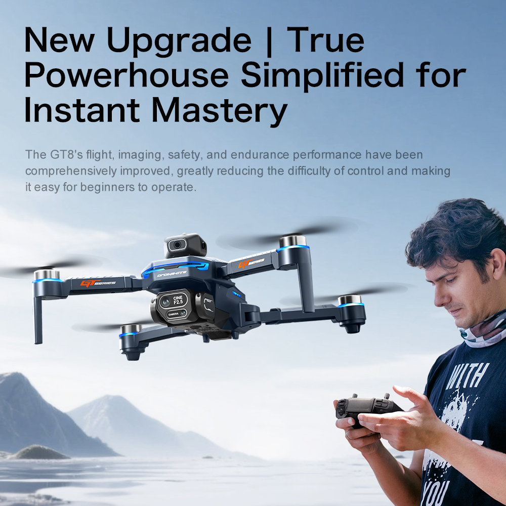 original GT8 Drone with Large  - Rc Hobby China review and price